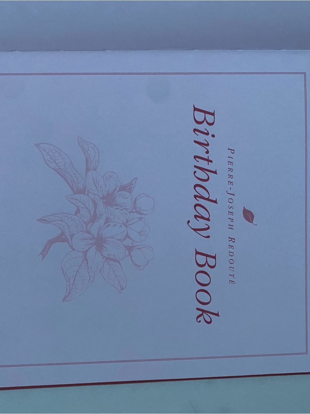 Red Birthday Book - Picture 3 of 5